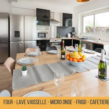 Garden - Maison Spacieuse Et Jardin - Proche Centre ゲストハウス 4*