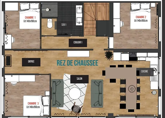 Garden - Maison Spacieuse Et Jardin - Proche Centre Affittacamere Cholet